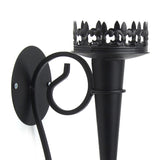 Maxbell 2Pcs Medieval Wall Candle Sconce Torch Design for Bedroom Dining Room Patio