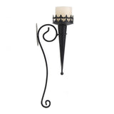 Maxbell 2Pcs Medieval Wall Candle Sconce Torch Design for Bedroom Dining Room Patio