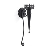 Maxbell 2Pcs Medieval Wall Candle Sconce Torch Design for Bedroom Dining Room Patio