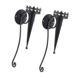 Maxbell 2Pcs Medieval Wall Candle Sconce Torch Design for Bedroom Dining Room Patio