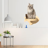 Maxbell Cat Shelf Platform Durable Cat Shelves for Indoor Cats Playing Pets Toy Fish