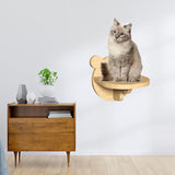 Maxbell Cat Shelf Platform Durable Cat Shelves for Indoor Cats Playing Pets Toy Bear