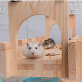 Maxbell Animal Bridge Platform Chinchilla Suspension Bridge Rat for Hamsters Parrots