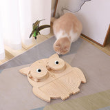 Maxbell Cat Scratcher Durable Practical Cat Scratching Board for Kitty Training Owl