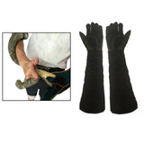 Maxbell Animal Handling Gloves Anti Bite Protective Gloves for Dogs Black