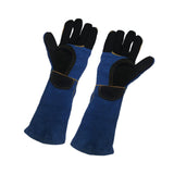 Maxbell Animal Handling Gloves Pet Supplies for Zoo Worker Dogs Green and M