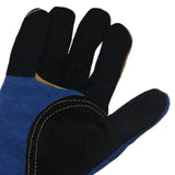 Maxbell Animal Handling Gloves Pet Supplies for Zoo Worker Dogs Green and XL