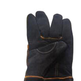 Maxbell Animal Handling Gloves Pet Supplies for Zoo Worker Dogs Black and L