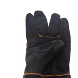 Maxbell Animal Handling Gloves Pet Supplies for Zoo Worker Dogs Black and XL