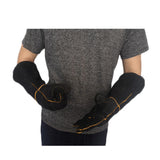 Maxbell Animal Handling Gloves Pet Supplies for Zoo Worker Dogs Black and XL