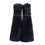 Maxbell Anti Bite Animal Handling Gloves Padding Pet Gloves Extra Long for Cat M
