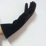 Maxbell Anti Bite Animal Handling Gloves Padding Pet Gloves Extra Long for Cat L