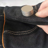 Maxbell Anti Bite Animal Handling Gloves Padding Pet Gloves Extra Long for Cat L