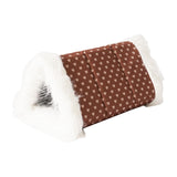 Maxbell Cat Warm House Dog Tent Cave Pet Bed for Rest Calming Small Medium Puppy Heart