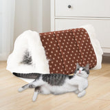 Maxbell Cat Warm House Dog Tent Cave Pet Bed for Rest Calming Small Medium Puppy Heart