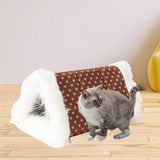 Maxbell Cat Warm House Dog Tent Cave Pet Bed for Rest Calming Small Medium Puppy Heart