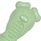 Maxbell Dog Chew Toy for Aggressive Chewers Durable Cleaning Interactive Toy Playing Green