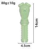 Maxbell Dog Chew Toy for Aggressive Chewers Durable Cleaning Interactive Toy Playing Green