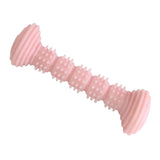 Maxbell Dog Chew Toy Durable Interactive Toy Kitten Toy Cleaning Bite Resistant Pink