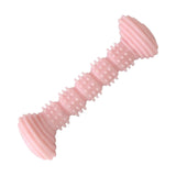 Maxbell Dog Chew Toy Durable Interactive Toy Kitten Toy Cleaning Bite Resistant Pink