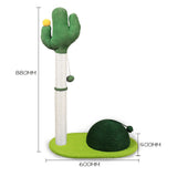 Maxbell Cat Scratching Post Cat Scratcher Sisal Rope Activity for Indoor Cats