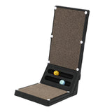 Maxbell Cat Scratching Post Furniture Protector Cat Scratcher Corrugated Cardboard Black