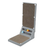 Maxbell Cat Scratching Post Furniture Protector Cat Scratcher Corrugated Cardboard Gray