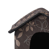 Maxbell Cute Oxford Cloth Cat House Stray Cats Shelter Lightweight Style A