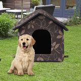 Maxbell Cute Oxford Cloth Cat House Stray Cats Shelter Lightweight Style A