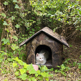 Maxbell Cute Oxford Cloth Cat House Stray Cats Shelter Lightweight Style B