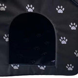 Maxbell Cute Oxford Cloth Cat House Stray Cats Shelter Lightweight Style C