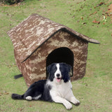 Maxbell Cute Oxford Cloth Cat House Stray Cats Shelter Lightweight Style D