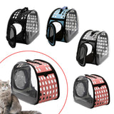 Maxbell Cat Carrier Large Capacity Adjustable Shoulder Strap for Cats Travel Hiking Black