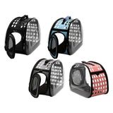 Maxbell Cat Carrier Large Capacity Adjustable Shoulder Strap for Cats Travel Hiking Black