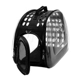 Maxbell Cat Carrier Large Capacity Adjustable Shoulder Strap for Cats Travel Hiking Black