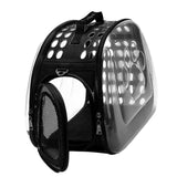 Maxbell Cat Carrier Large Capacity Adjustable Shoulder Strap for Cats Travel Hiking Black
