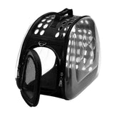 Maxbell Cat Carrier Large Capacity Adjustable Shoulder Strap for Cats Travel Hiking Black