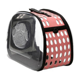 Maxbell Cat Carrier Large Capacity Adjustable Shoulder Strap for Cats Travel Hiking Pink