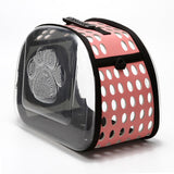 Maxbell Cat Carrier Large Capacity Adjustable Shoulder Strap for Cats Travel Hiking Pink