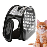 Maxbell Cat Carrier Large Capacity Adjustable Shoulder Strap for Cats Travel Hiking Gray