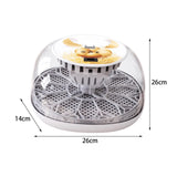 Maxbell 12 Eggs Incubator Manual Egg Turner Temperature Control for Birds Pigeon