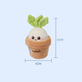 Maxbell Carrot Plush Toy Keychain Birthday Gifts Stuffed Doll Gift Children Toy white