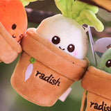 Maxbell Carrot Plush Toy Keychain Birthday Gifts Stuffed Doll Gift Children Toy white