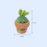 Maxbell Carrot Plush Toy Keychain Birthday Gifts Stuffed Doll Gift Children Toy green