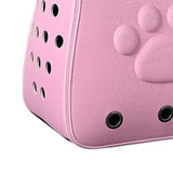 Maxbell Cat Backpack Carrier Carrying Bag Portable for Outdoor Hiking for Small Dogs pink