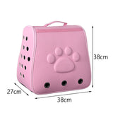 Maxbell Cat Backpack Carrier Carrying Bag Portable for Outdoor Hiking for Small Dogs pink