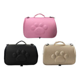 Maxbell Cat Carrier Bag with Breathable Holes Durable for Cats Puppy Walking Pink