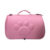 Maxbell Cat Carrier Bag with Breathable Holes Durable for Cats Puppy Walking Pink