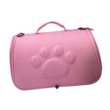 Maxbell Cat Carrier Bag with Breathable Holes Durable for Cats Puppy Walking Pink