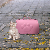 Maxbell Cat Carrier Bag with Breathable Holes Durable for Cats Puppy Walking Pink